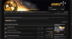 Desktop Screenshot of forums.duke4.net