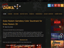 Tablet Screenshot of duke4.net